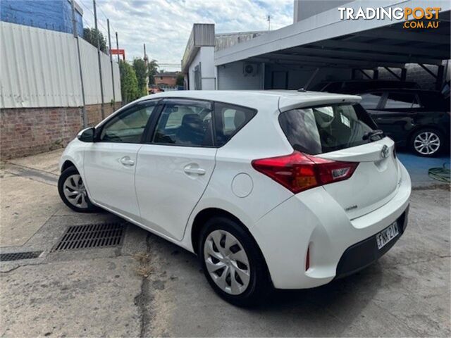 2012 TOYOTA COROLLA ASCENT ZRE182R 5D HATCHBACK