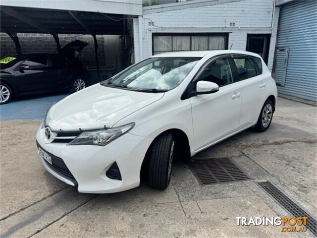 2012 TOYOTA COROLLA ASCENT ZRE182R 5D HATCHBACK