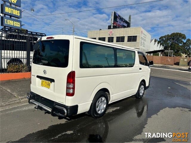 2017 TOYOTA HIACE  KDH201RMY17 4D VAN