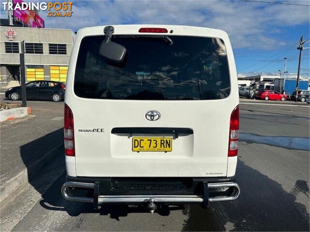 2017 TOYOTA HIACE  KDH201RMY17 4D VAN