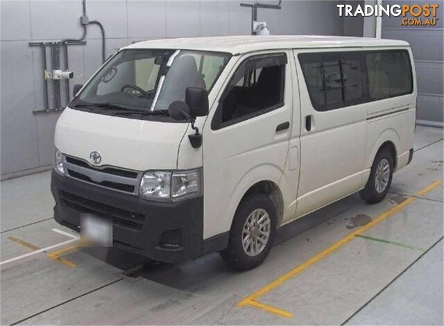 2013 TOYOTA HIACE  KDH206RMY13UPGRADE 4D VAN