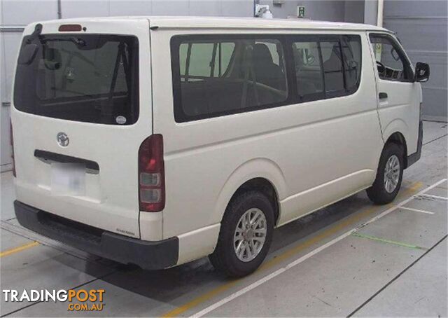 2013 TOYOTA HIACE  KDH206RMY13UPGRADE 4D VAN