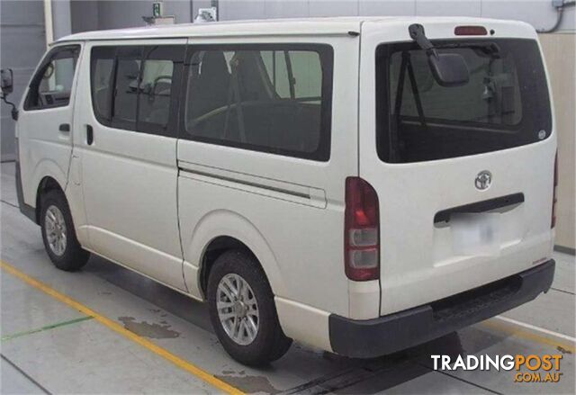 2013 TOYOTA HIACE  KDH206RMY13UPGRADE 4D VAN