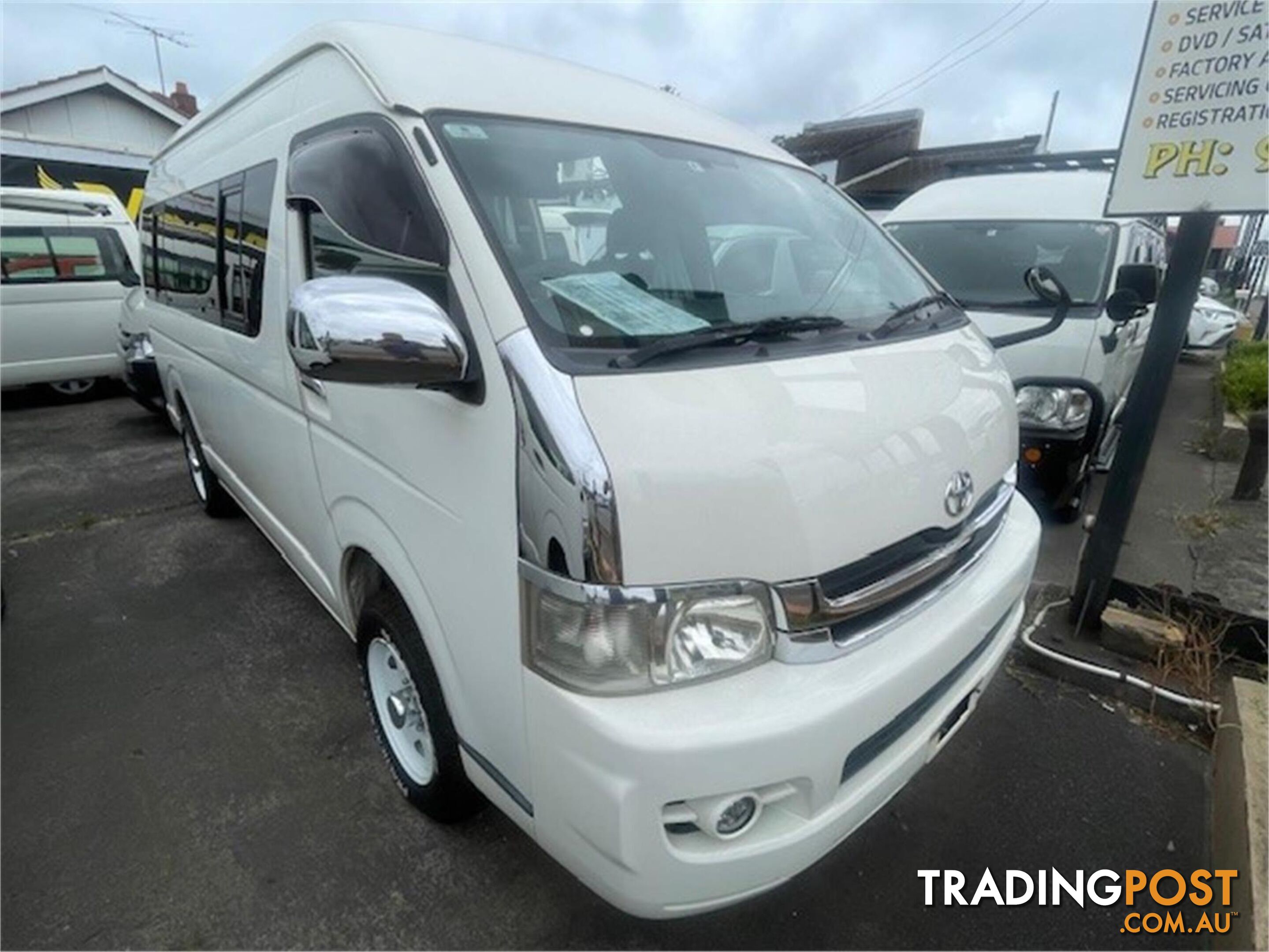 2009 TOYOTA HIACE DXHIGHROOFWIDEBODY TRH226RMY09UPGRADE 4D VAN