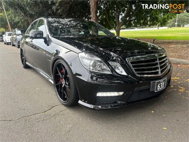 2011 MERCEDES-BENZ E63 AMG 212MY12 4D SEDAN