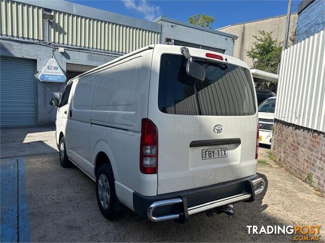 2009 TOYOTA HIACE LWB TRH201RMY09UPGRADE 4D VAN