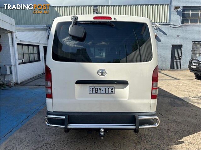 2009 TOYOTA HIACE LWB TRH201RMY09UPGRADE 4D VAN