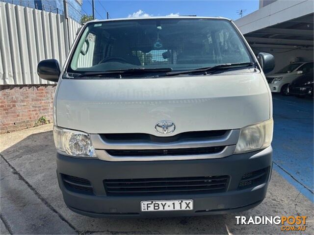 2009 TOYOTA HIACE LWB TRH201RMY09UPGRADE 4D VAN