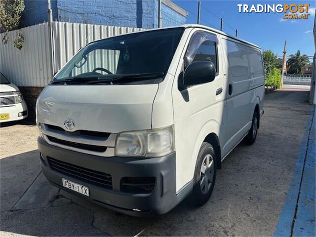 2009 TOYOTA HIACE LWB TRH201RMY09UPGRADE 4D VAN