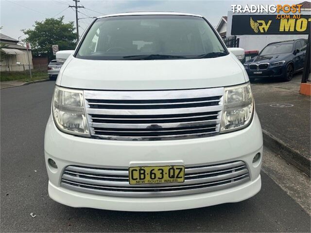 2005 NISSAN ELGRAND RIDERS E51 5D WAGON