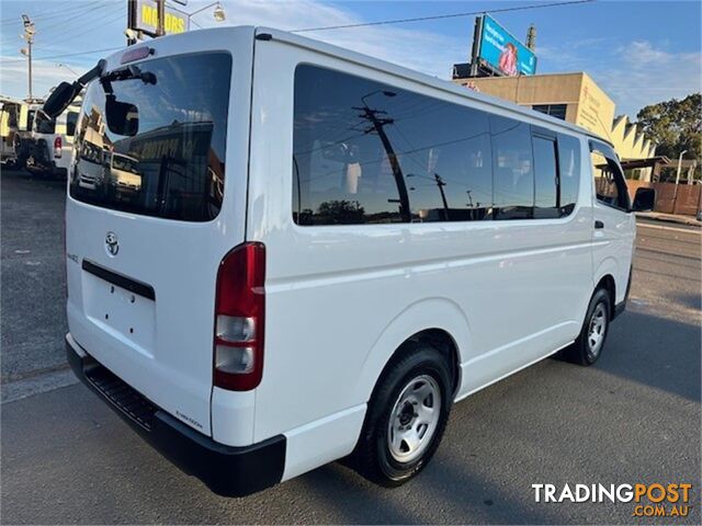 2013 TOYOTA HIACE  KDH206MY13 4D VAN