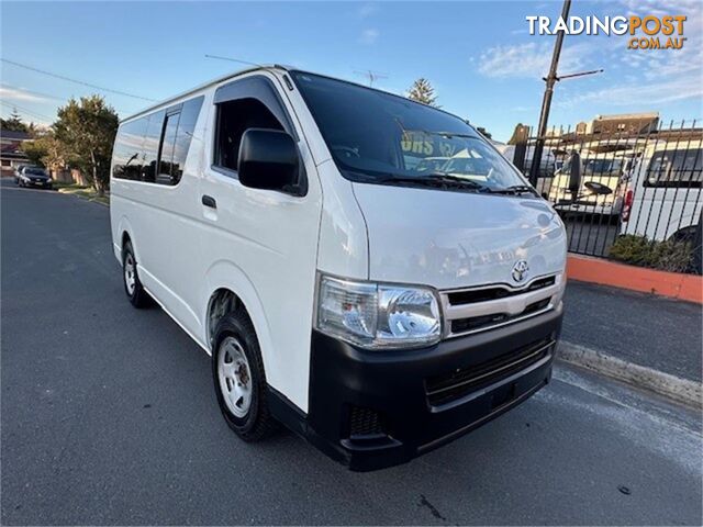 2013 TOYOTA HIACE  KDH206MY13 4D VAN