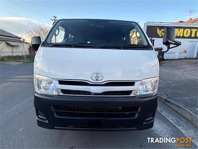 2013 TOYOTA HIACE  KDH206MY13 4D VAN