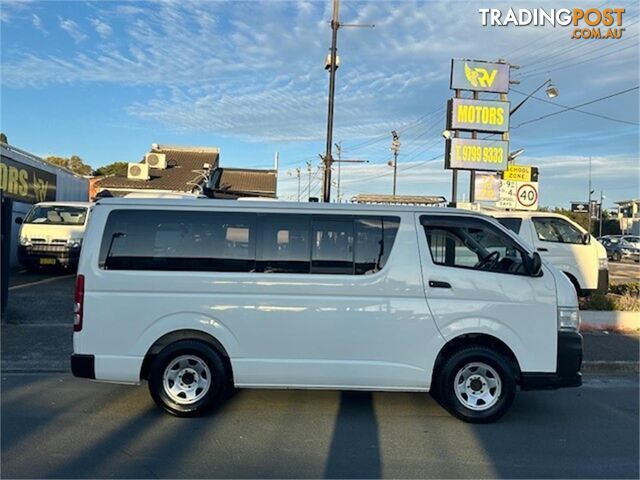 2013 TOYOTA HIACE  KDH206MY13 4D VAN