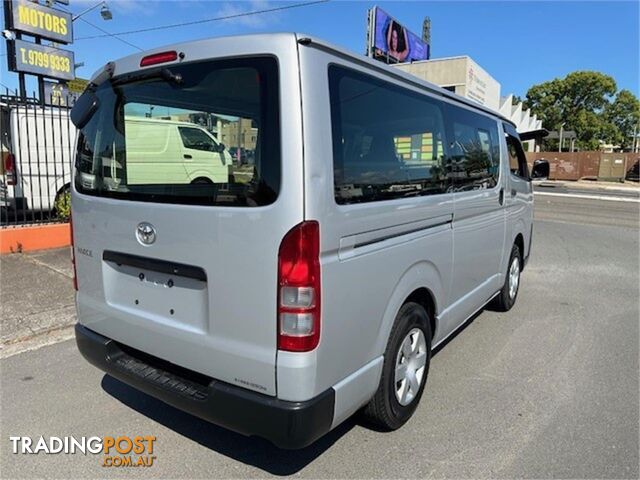 2015 TOYOTA HIACE LWB KDH201RMY15 5D VAN