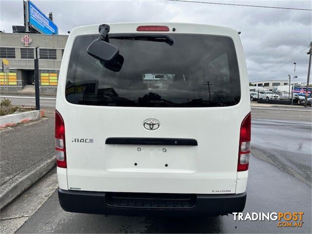 2014 TOYOTA HIACE DX KDH206RMY14 5D VAN