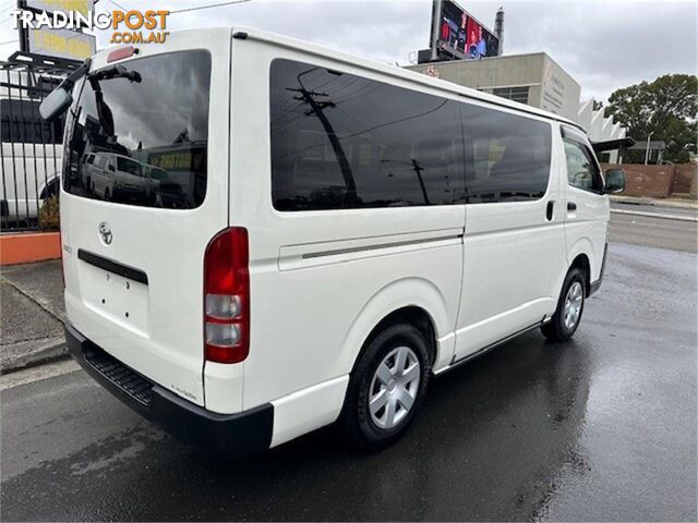 2014 TOYOTA HIACE DX KDH206RMY14 5D VAN