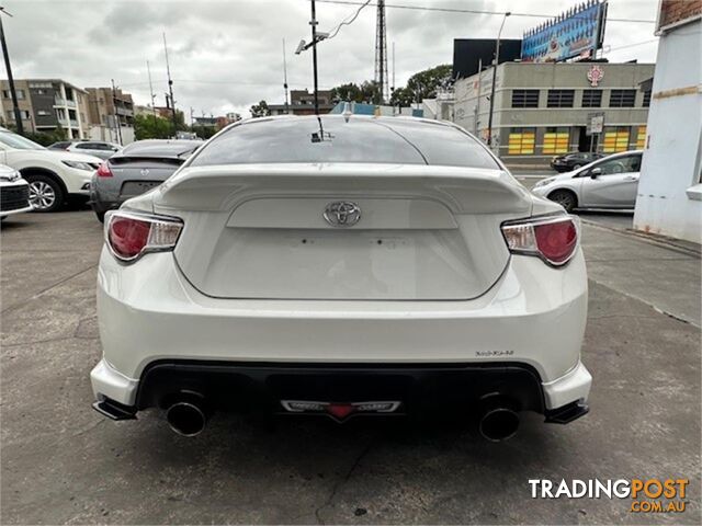 2014 TOYOTA 86 GT ZN6MY14 2D COUPE