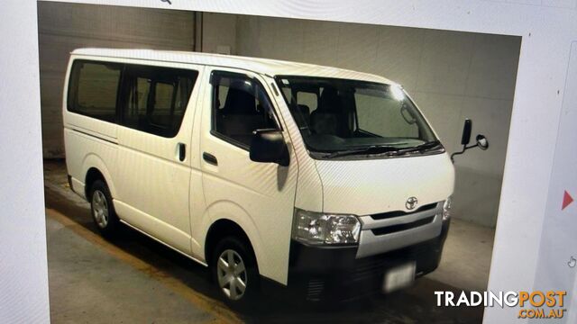 2016 TOYOTA HIACE LWB KDH201RMY16 5D VAN