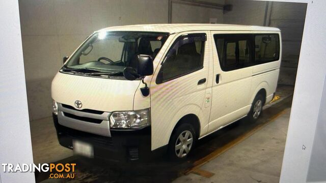 2016 TOYOTA HIACE LWB KDH201RMY16 5D VAN