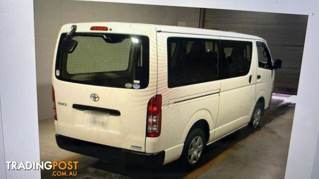 2016 TOYOTA HIACE LWB KDH201RMY16 5D VAN