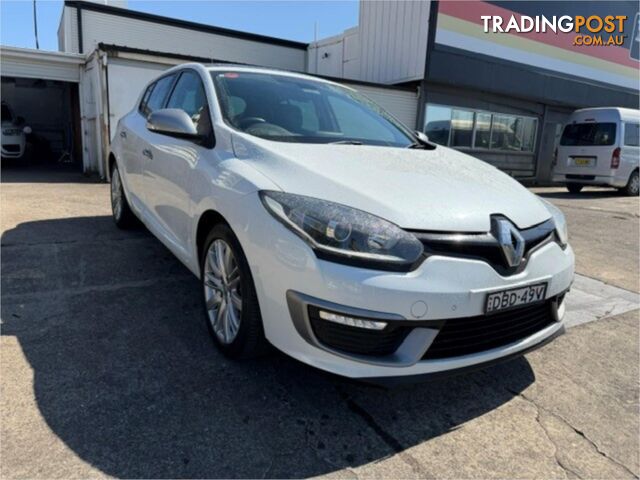 2015 RENAULT MEGANE GT LINE B95MY14 5D HATCHBACK