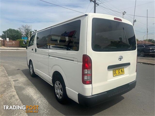 2017 TOYOTA HIACE  KDH201RMY17 4D VAN