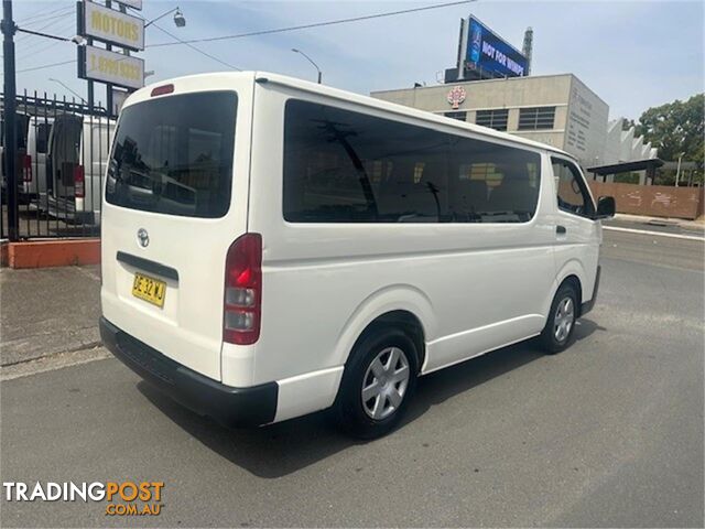 2017 TOYOTA HIACE  KDH201RMY17 4D VAN