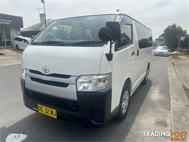 2017 TOYOTA HIACE  KDH201RMY17 4D VAN