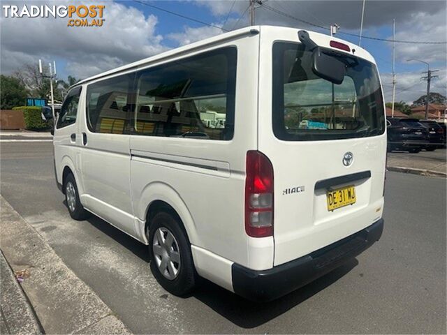 2016 TOYOTA HIACE LWB KDH201RMY16 5D VAN