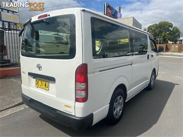 2016 TOYOTA HIACE LWB KDH201RMY16 5D VAN