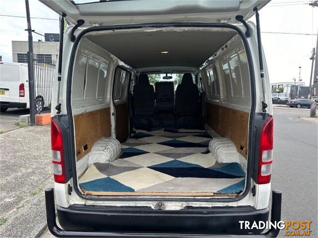 2010 TOYOTA HIACE LWB KDH201RMY11UPGRADE 4D VAN