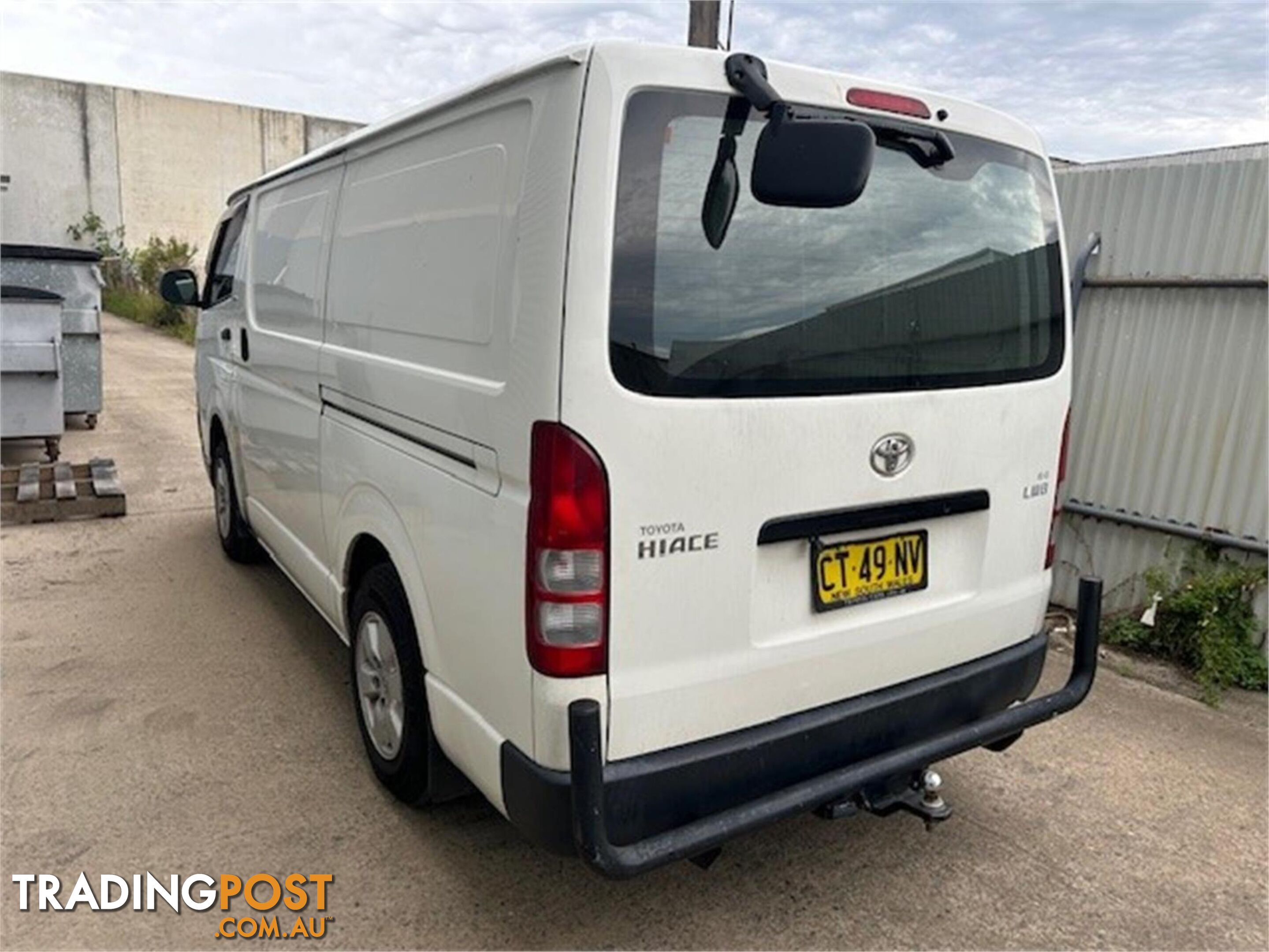 2010 TOYOTA HIACE LWB KDH201RMY11UPGRADE 4D VAN