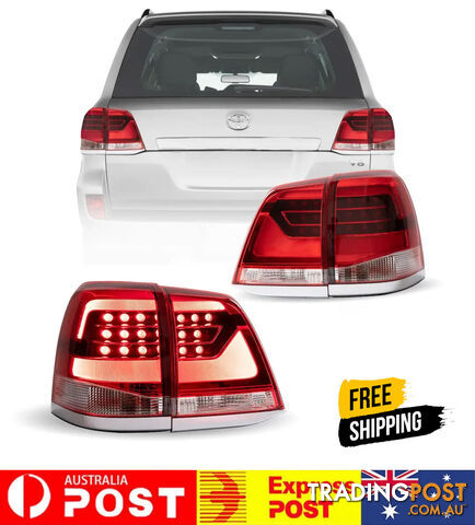 LED Tail Lights For 2008-2015 Toyota Land Cruiser 200 series
