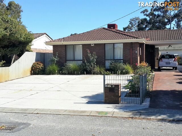 12 Dora Street QUEENS PARK WA 6107