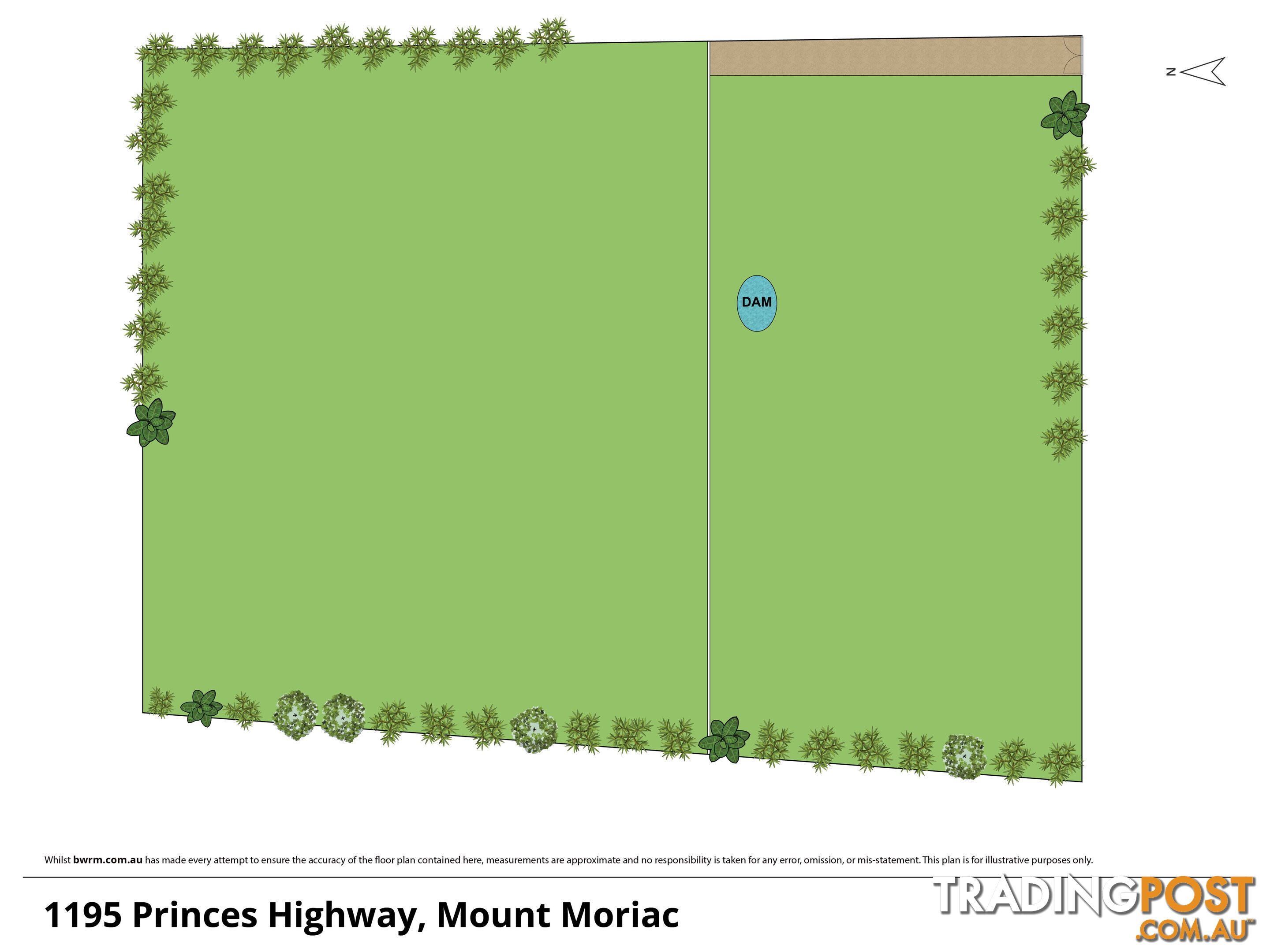 1195 Princes Highway  (Entrance located at 580 Hendy Main Road) MOUNT MORIAC VIC 3240