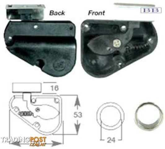 Magnetic Drawer Latches - Right