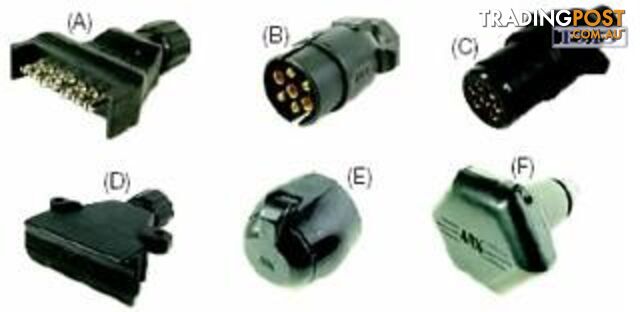 Small Six Pin Round Socket