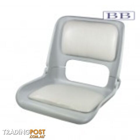 Boat seats Grey Skipper Seat with Grey Padding