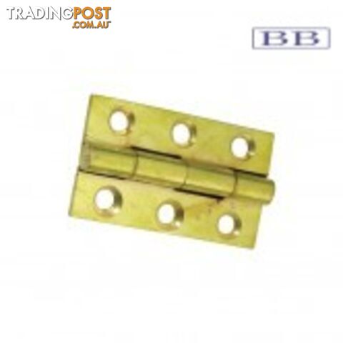 Brass Butt Hinges 38mm