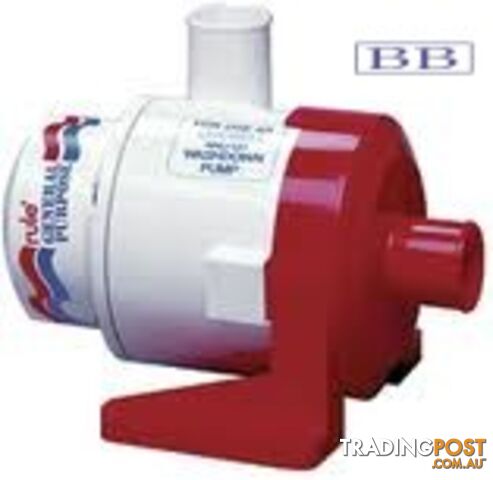 Rule General purpose pump 3800 GPH 12v-24v rwb8a rwb8b