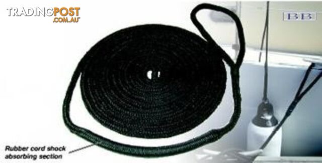 Mooring Line - Elasticised - 15mm x 16m