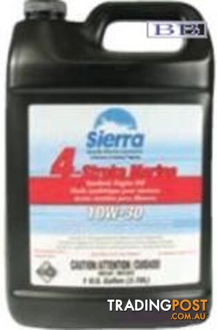 High Performance 4 Stroke Oil 10W-30 3.87l (1gal) outboard