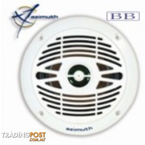 Azimuth Twin Cone Round W/proof Speakers