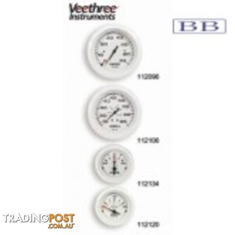 Marine gauges Oil pressure 0 - 100 psi