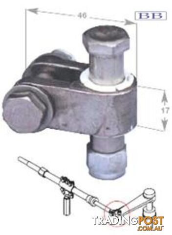 Clevis Kit H/D 46mm Bolt