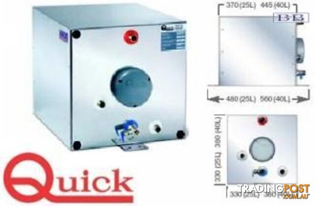 Water Heater Box 25L