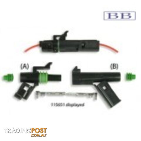 Two Wire Weatherproof Elect Connector