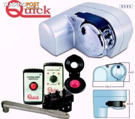 Quick anchor Winches Horizontal Winch - ULTRA Genius G1000U