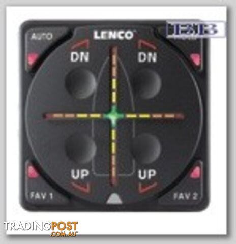 LENCO marine Trim Tabs standard sizes 12v 26 to 40ft  NO Switch